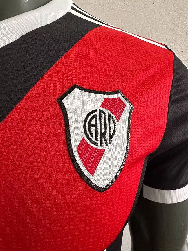 AAA Quality River Plate 23/24 Third Black/Red Jersey(Player)